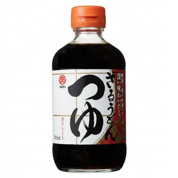 日本丸天醬油 涼烏龍麵用麵味露  300ml  1瓶