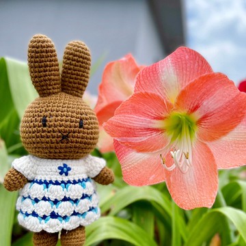 荷蘭 Just Dutch | Melanie 編織娃娃和她的新款台夫特藍洋裝