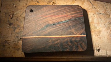 小型拼木砧板 可刻字 糕餅擺盤用