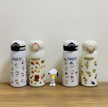 SNOOPY史諾比420ml 真空保溫瓶PEANUTS正版授權(2款式)