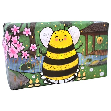 THE ENGLISH SOAP COMPANY 英國製皂 萬得福動物皂 蜜蜂圖案 190g  1個