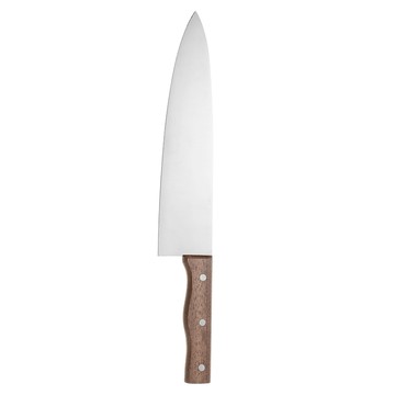comet Kitchen 料理刀  木紋色 - 握柄  總長35.5cm，刀身23cm  1支