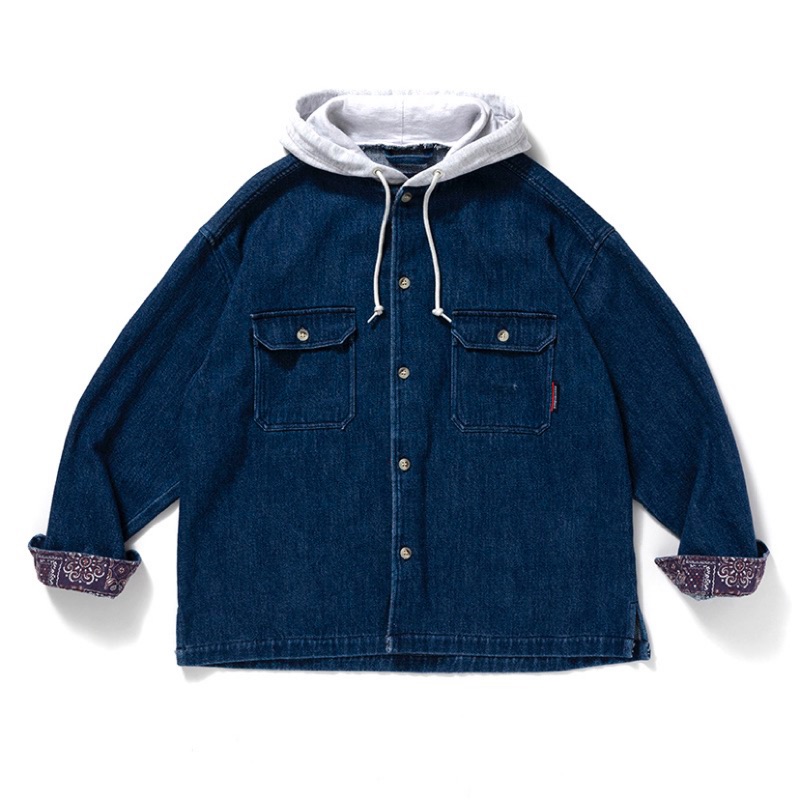 DESCENDANT DCDT 20SS SPICOLI HOODED LS SHIRT 長袖連帽襯衫推薦| (舊