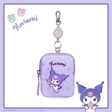 impact 怡寶 - 酷洛米Kuromi-票卡零錢包-粉紫 IMKUL02PL