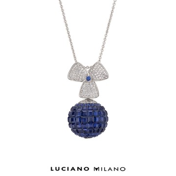 LUCIANO MILANO 復古庫洛洛純銀墜飾(心)