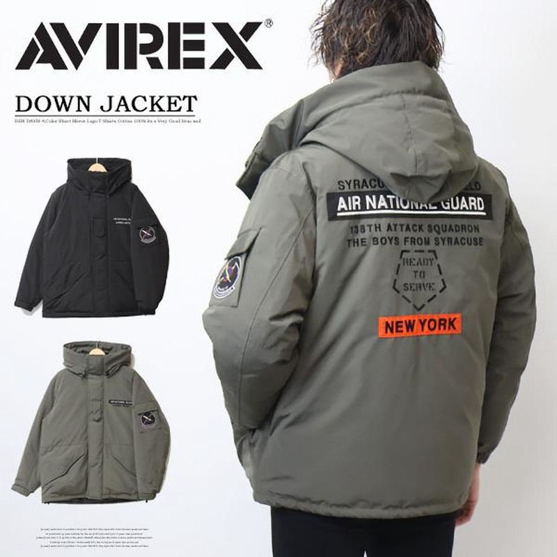 AVIREX アヴィレックス ANG ECWCS カスタム ダウンジャケット