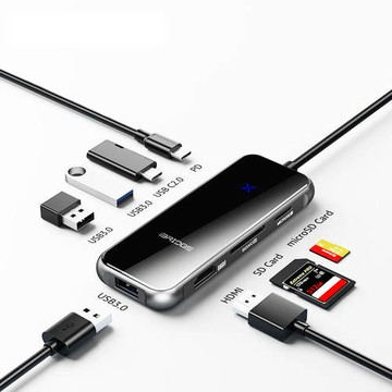 iBRIDGE｜8合1 Type-C Hub 多功能4K轉接器