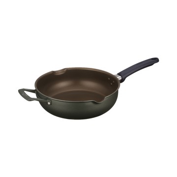 THERMOS Durable Series Gas Fire Multi Pan Grey KFK-026W 26cm