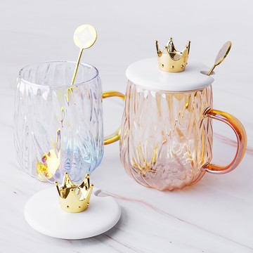 好運來接你囉！【命運好好玩】加冠進祿玻璃杯1入(收禮者可自選2色任選)