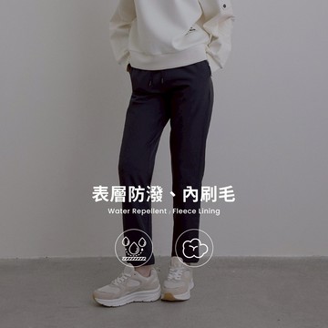 GIORDANO 女裝防潑水內刷毛長褲【多色任選】13415662