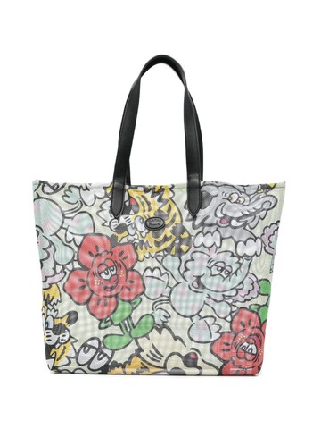 Kenzo 'Kenzo Play' Large Totebag In Mesh
