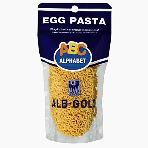 アルファベットパスタ 90g×12個 アルボ・ゴルド　南ドイツ　海外　輸入　外国　イタリアン　マカロニ　文字　ABC　エッグパスタ　楽しい　美味しい　プレゼント