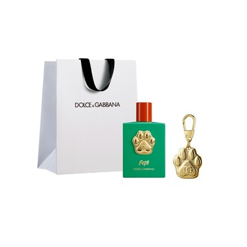 獨家【Dolce & Gabbana】FEFE 香氛吊飾組(香氛噴霧 100ml+訂製吊飾)