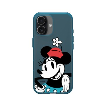 iPhone 17 Clear (相機按鈕) 夜幕藍 - 迪士尼-米奇 Mickey - Look at the camera-米妮