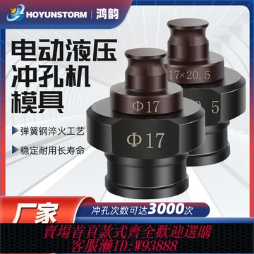 {最低價 公司貨}電動沖孔機模具MHP-20手提式JP-20沖頭角鋼角鐵開孔 打孔機模子