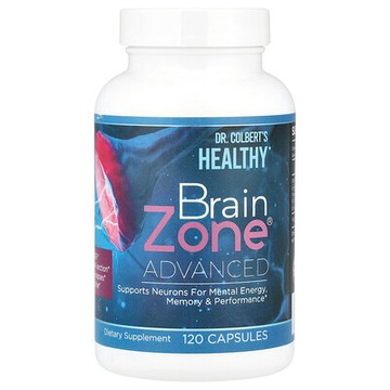 Divine Health, Brain Zone® Advanced，120 粒膠囊