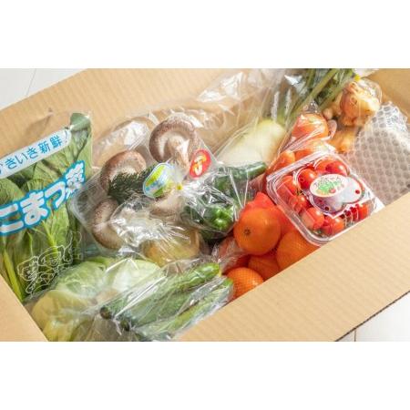 ふるさと納税 AD158野菜・フルーツ・卵　旬のお任せセットA　年3回お届け 長崎県島原市