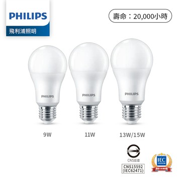 PHILIPS 飛利浦｜F29-PH易省G3球泡燈-9W、11.5W、13W、15W