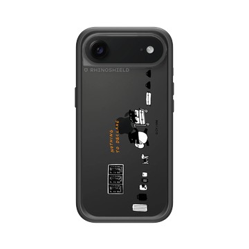 iPhone Air Mod NX -邊框背蓋組合 (相機按鈕) 黑 - 馬來貘 Laimo - Nothing to Declare