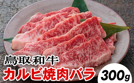 鳥取和牛カルビ焼肉バラ(300g)※着日指定不可※離島への配送不可