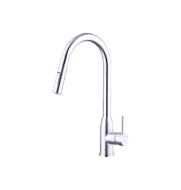 【MULTI百工居室】MIT製造MTK30STCC伸縮檯面鵝頸龍頭_不鏽鋼鉻色