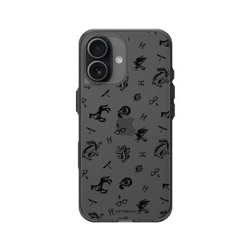 iPhone 17 Clear (相機按鈕) 酷墨灰 - 哈利波特 Harry Potter - 哈利波特 Pattern