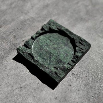 同達大理石 自然原石表面拼接方盤 飾品盤 裝飾盤