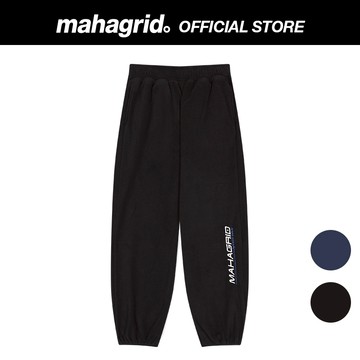 [MAHAGRID] 運動logo抓絨褲SPORTS LOGO FLEECE PANT