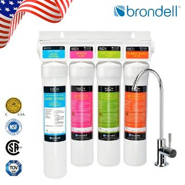 【美國邦特爾】brondell CORAL四階全效生飲濾菌淨水器(硬水區專用)