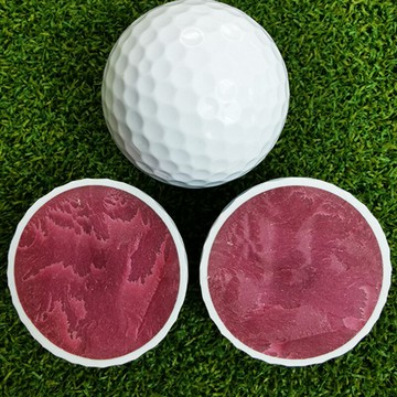 全新高爾夫球 雙層白球 二層練習球 高爾夫球 彩色禮品球可印logo 鑫弘-戶外運動