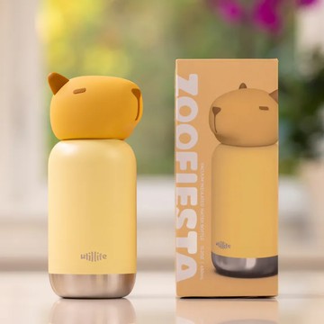 【utillife】動物派對隨行保溫瓶 450ml（8 款）