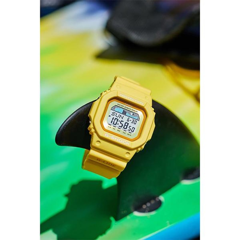 CASIO G-SHOCK G-LIDE 腕時計 メンズ デジタル イエロー GLX-5600RT-9