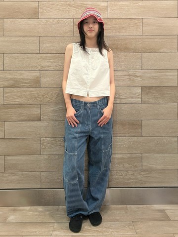 夏日藍白穿搭
