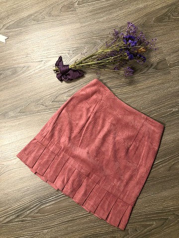 大理石紋粉紅短裙