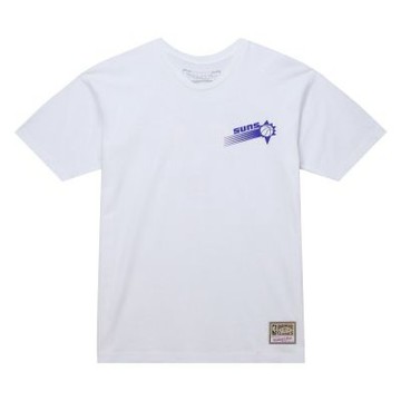Mitchell & Ness SHOT CLOCK TEE PHOENIX SUNS 白色短袖 MN25ATS14PS