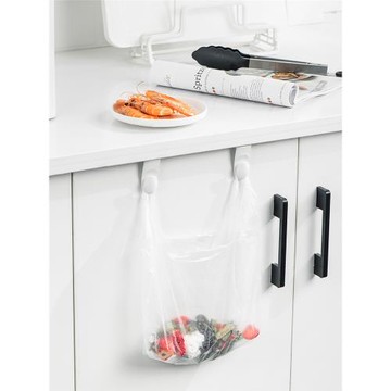 *日本asvel廚房掛鉤衣柜門上背式掛柜門塑料卡夾免打孔宿舍架置物