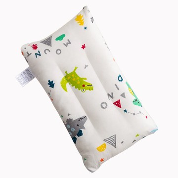 南極人ins風純棉枕頭兒童全棉枕芯40x60帶枕套小學生低枕四季通用