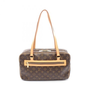 LOUIS VUITTON LV 路易威登 棕色 原花 帆布 Cite GM 肩背包 M51181 【二手名牌BRAND OFF】