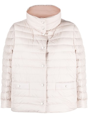 Moorer - reversible padded jacket - women - Polyester - 40 - Neutrals