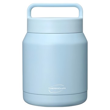 THERMOcafe 凱菲 不銹鋼真空保溫食物罐 TCHF-650-LBL  水霧藍  1個  650ml