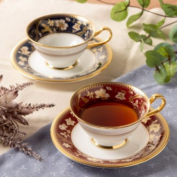 【領券滿額折100】 日本【Noritake】 高級海軍藍鐵紺馬克杯(220ml)