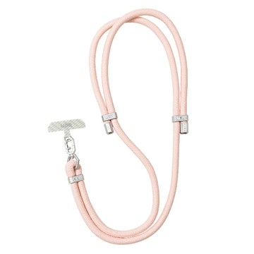 UAG 簡約編織可調式背帶掛繩 10mm  粉色  1條