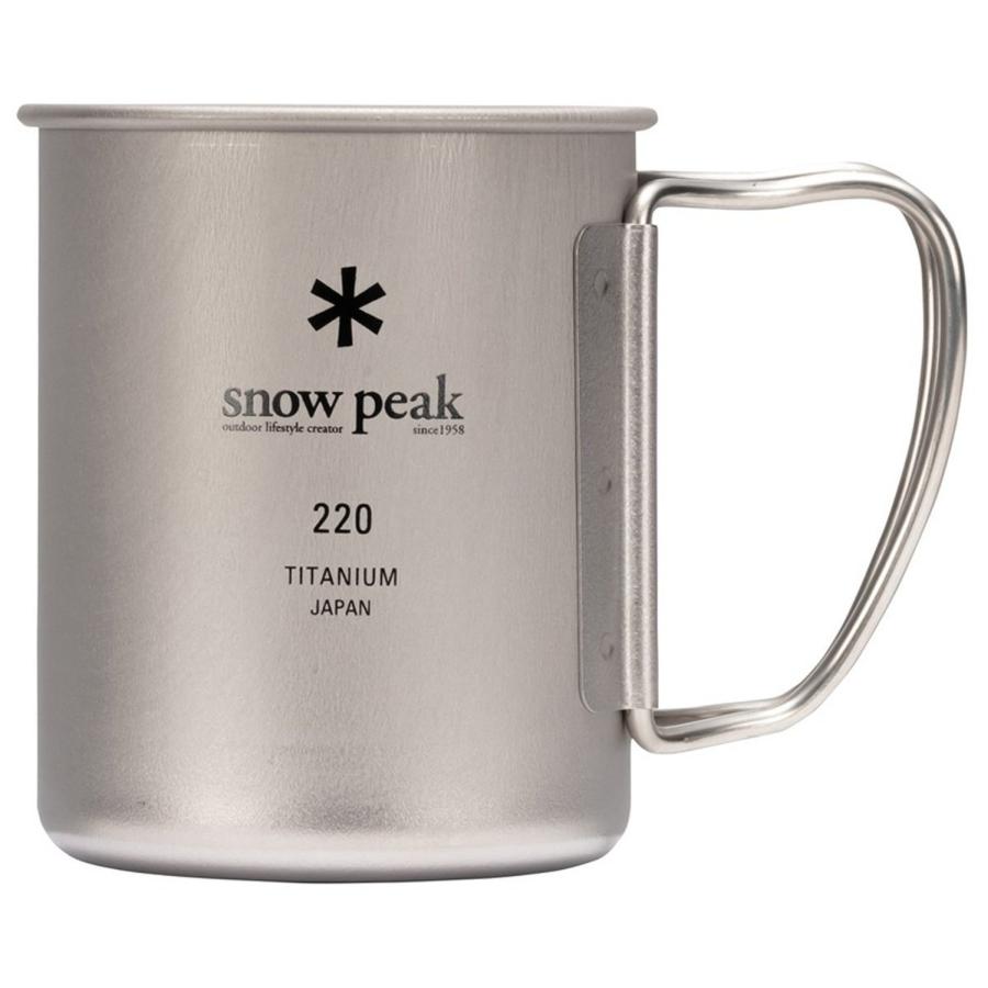 Snow Peak snow-peak スノーピーク チタン シングルマグ 容量220ml