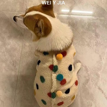 【唯家】柯基衣服 冬季保暖馬甲外套法鬥雪納瑞 貓咪衣服 後背扣 法鬥衣服 狗狗衣服 小型犬衣服 狗狗冬天衣服 狗狗過年新
