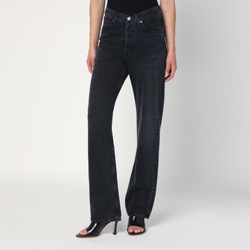 Black V-Waist Kelly jeans in recycled denim