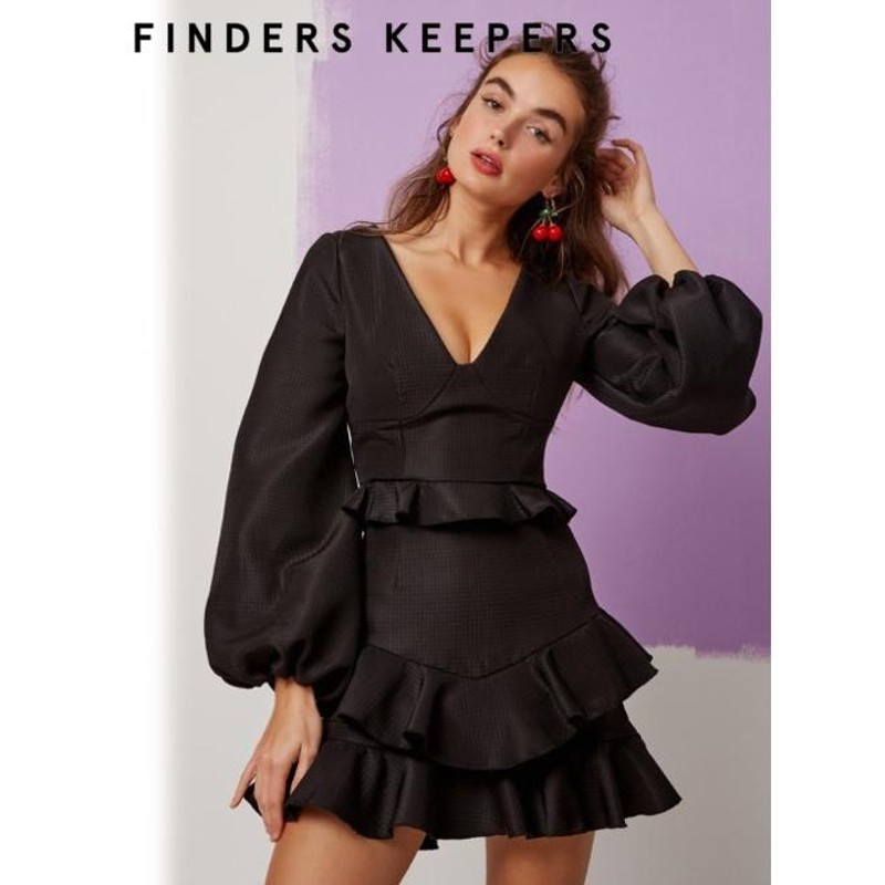 FINDERS KEEPERS / ファインダーズキーパーズ STATIC LS MINI DRESS 19