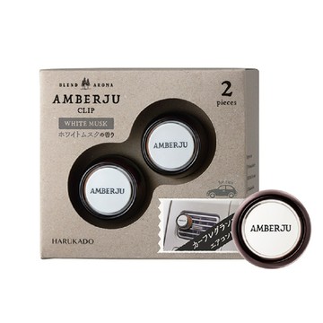 Amberju車用香氛2入/白麝香