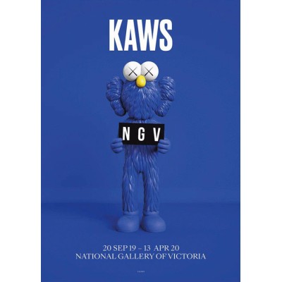 日本未発売】KAWS NGV companion 限定 プレート写真追加していただませ