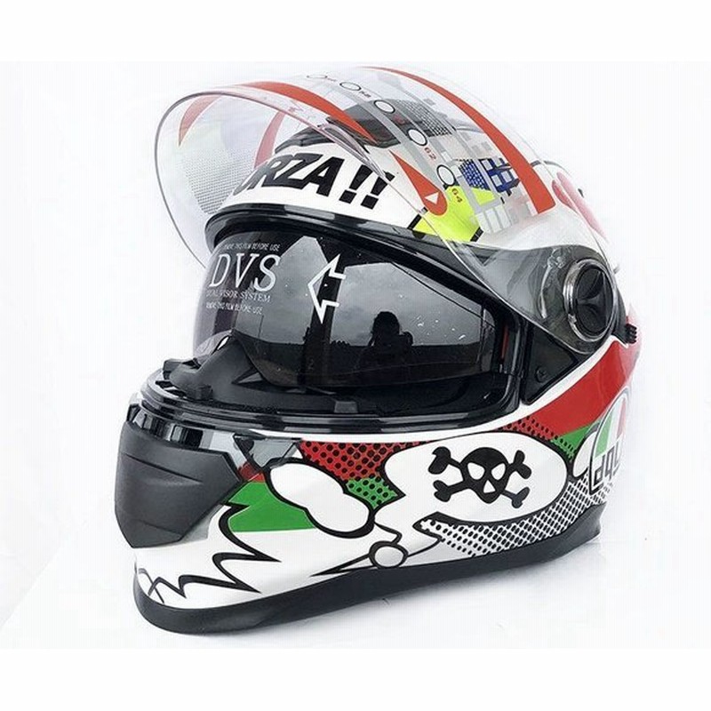 激安ダブルシールドバイクヘルメットかっこいいオートバイヘルメット 通販 Lineポイント最大0 5 Get Lineショッピング