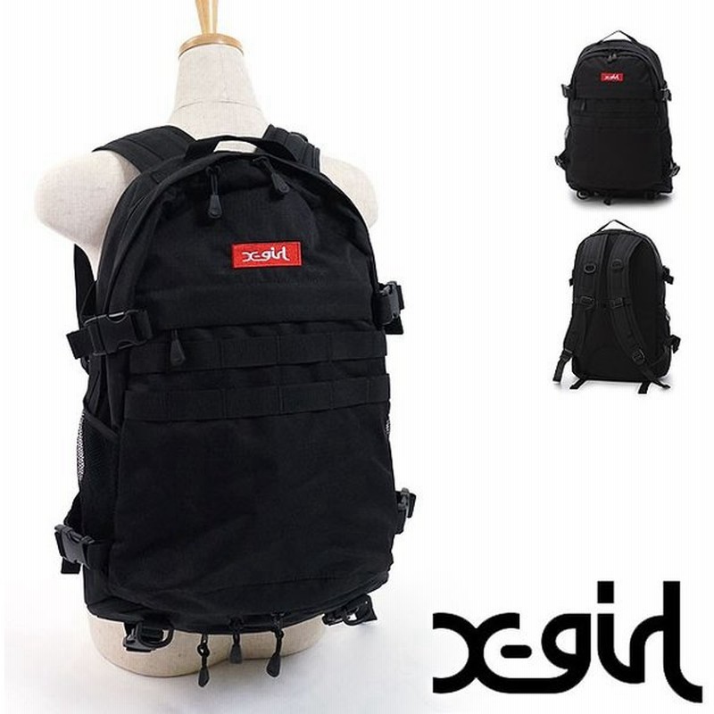 X Girl エックスガール リュック Box Logo Adventure Backpack ボックスロゴ アドベンチャー バックパック デイパック Fw17 通販 Lineポイント最大0 5 Get Lineショッピング